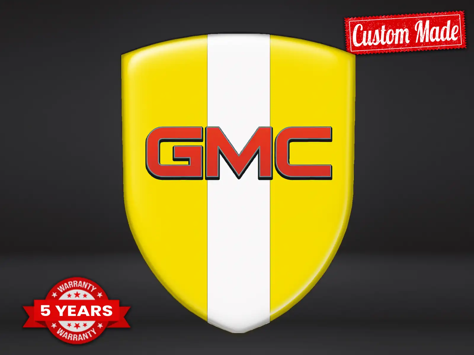 GMC Fensteraufkleber Stilvoll Premium Professionell